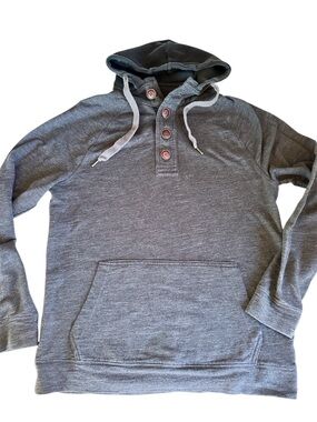 Porter & Ash LONDON | Men’s Pullover Hoodie | Size Medium | Classic Grey